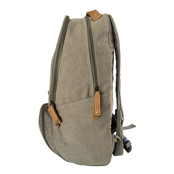 Troop London - Utility Backpack With Bottom Pocket - Khaki