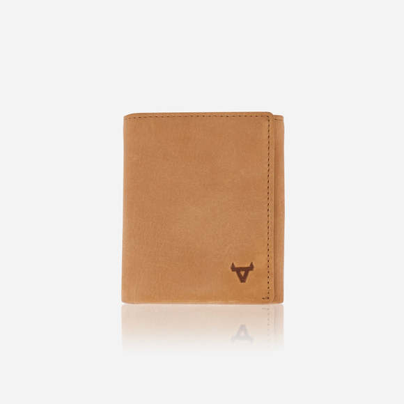 Cooper Slimline Zip Card Wallet   Tan