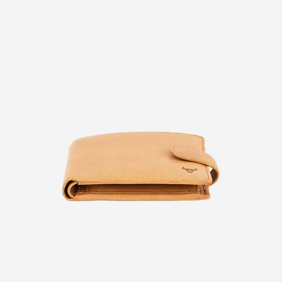 Cooper Wallet With Tab   Tan