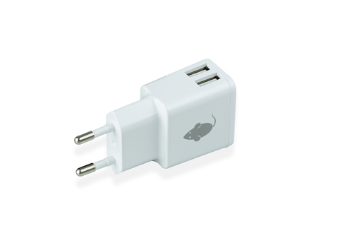 Dual Usb Charger   White