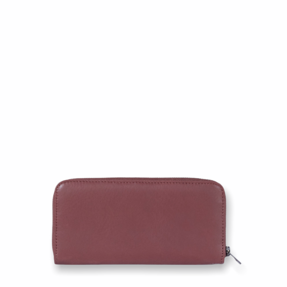 ANTELO HAYLEY LADIES LEATHER ZIP-AROUND WALLET - 