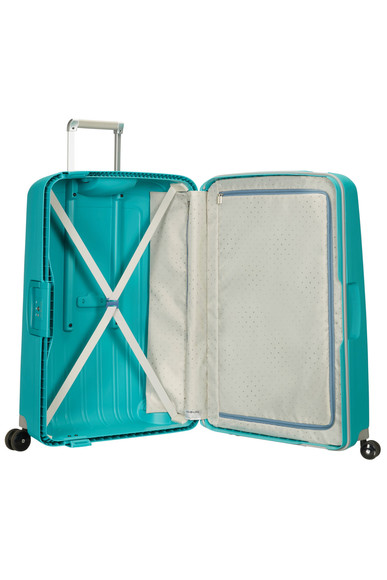 SAMSONITE S'CURE AQUA BLUE 69CM