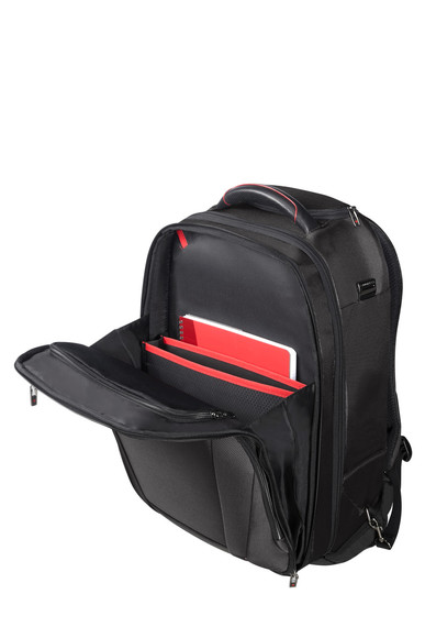 SAMSONITE PRO DLX LAPTOP BACKPACK/WHEELS 17.3 BLACK 