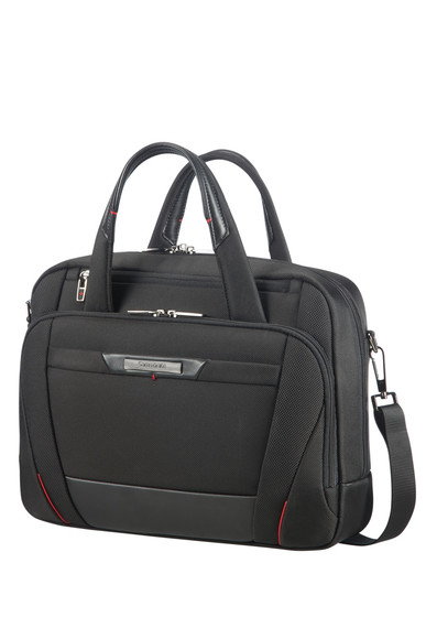 SAMSONITE PRO DLX LAPTOP BAG BAILHANDHLE  BLACK 