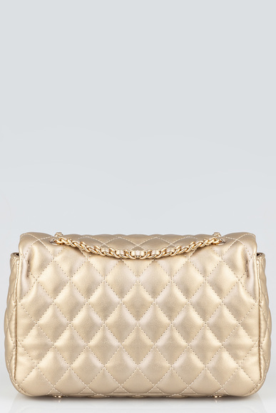 Sissy Boy Quilted Shoulder Gold