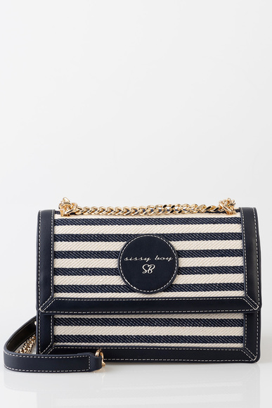 Sissy Boy Striped Crossbody 