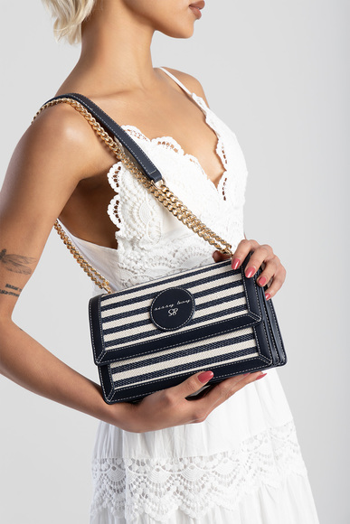 Sissy Boy Striped Crossbody 