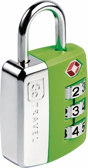 Adams International BIG WHEEL TSA LOCK GREEN