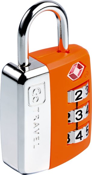 Adams International BIG WHEEL TSA LOCK ORANGE 