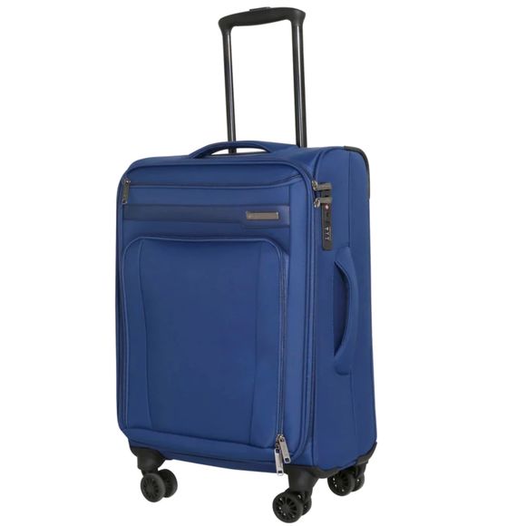 CONWOOD JULIET CARRY ON TROLLEY CASE BLUE