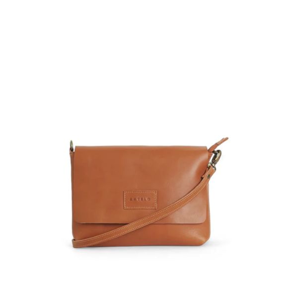 Antelo Jeanie XL Leather Crossbody - Cider