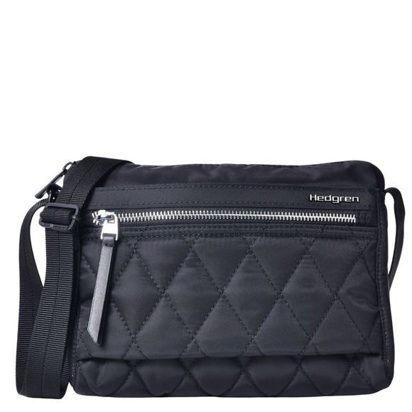 Hedgren Inner City - Shoulder Bag - Quilted  Full Black