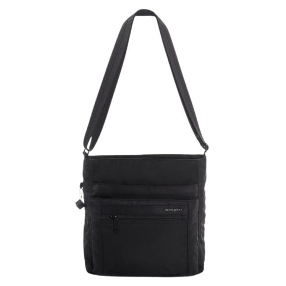 Hedgren Inner City -Shoulder Bag-Outside Pockets-Black