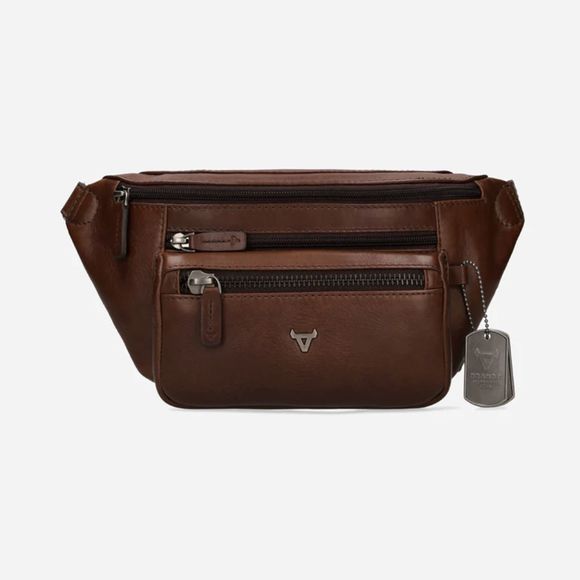 Brando Medium Waist Bag Brown