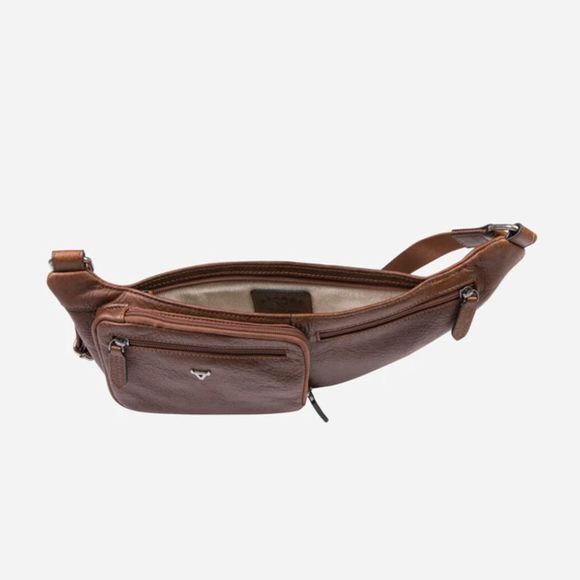 Brando ORYX Front Crossover Bag - Brown