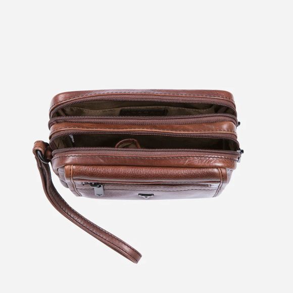 Brando Winchester Gents Bag With Hand Strap  - Brown