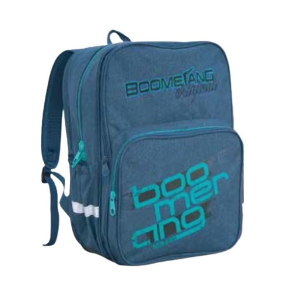 Top Mark X Large Boomerang Division Backpack - Blue 