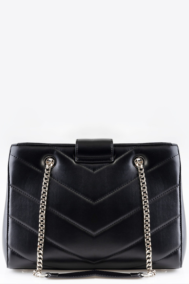 SB BG784 Charm Handbag - Black 